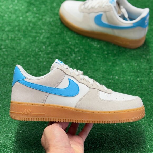 Nike Air Force 1 Low '07 LV8 Phantom Baltic Blue Mens FQ8714-003 NEW Sz 11 - Picture 1 of 5